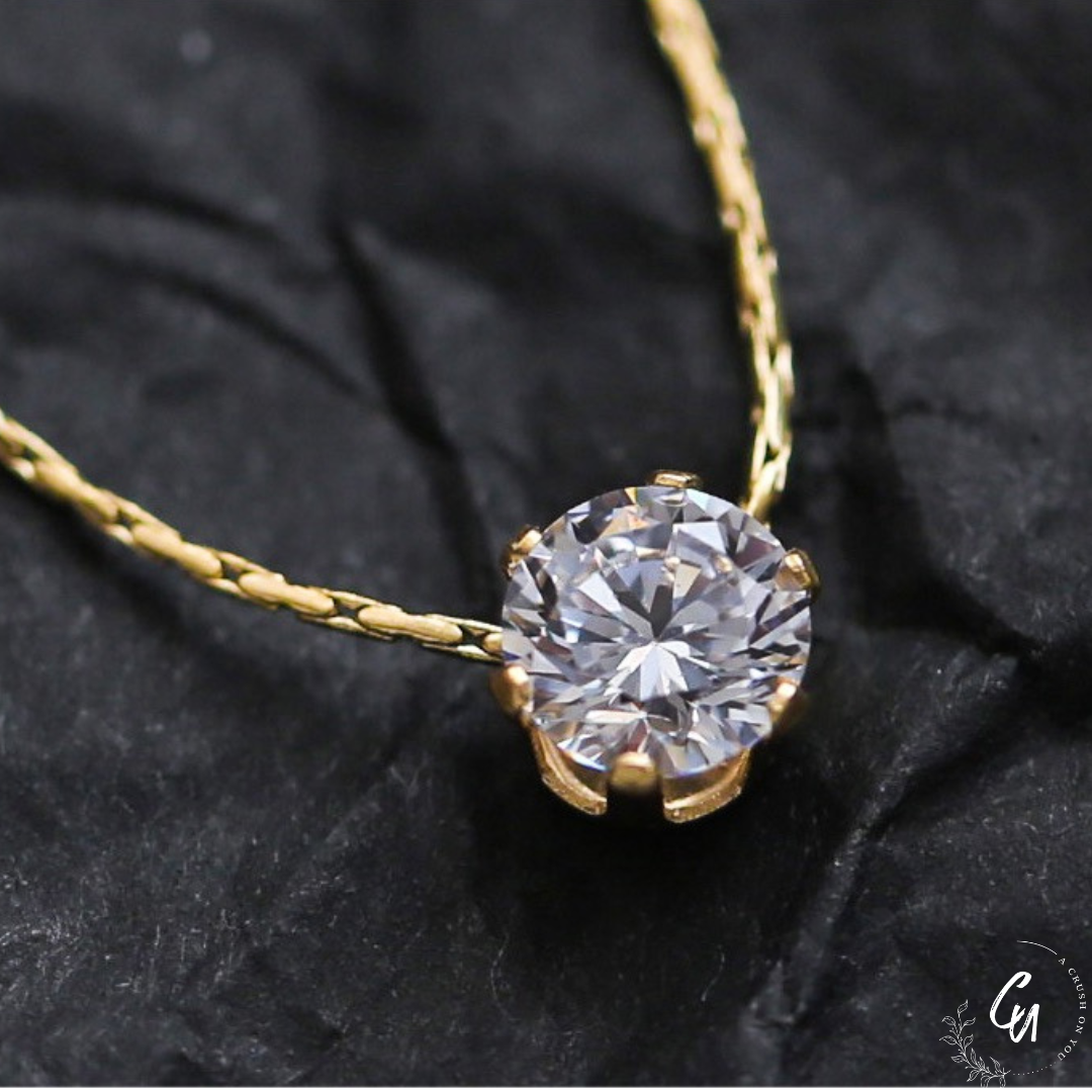 【4/28(月)〜再入荷】6mm Zirconia Necklace