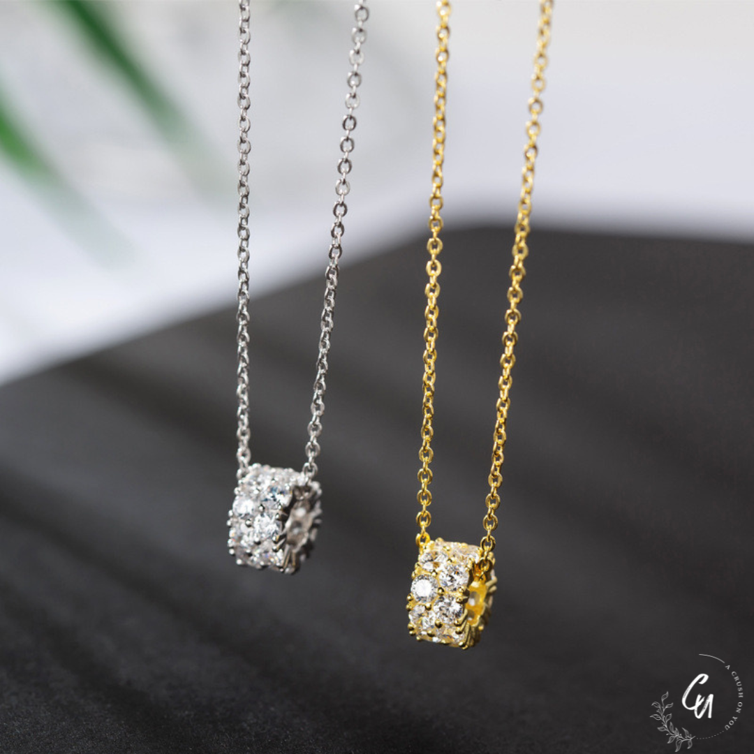 Ring Zircon Necklace