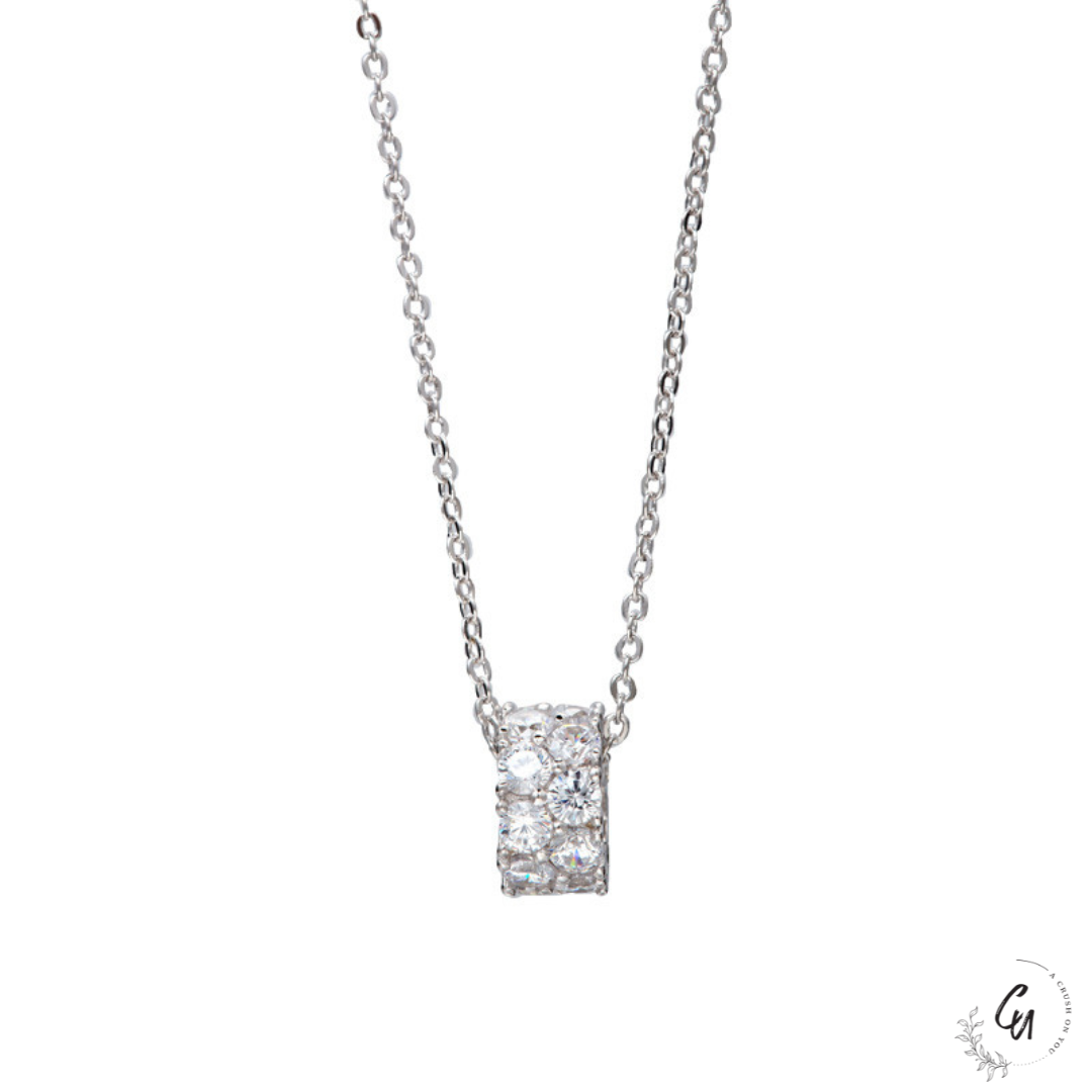 Ring Zircon Necklace