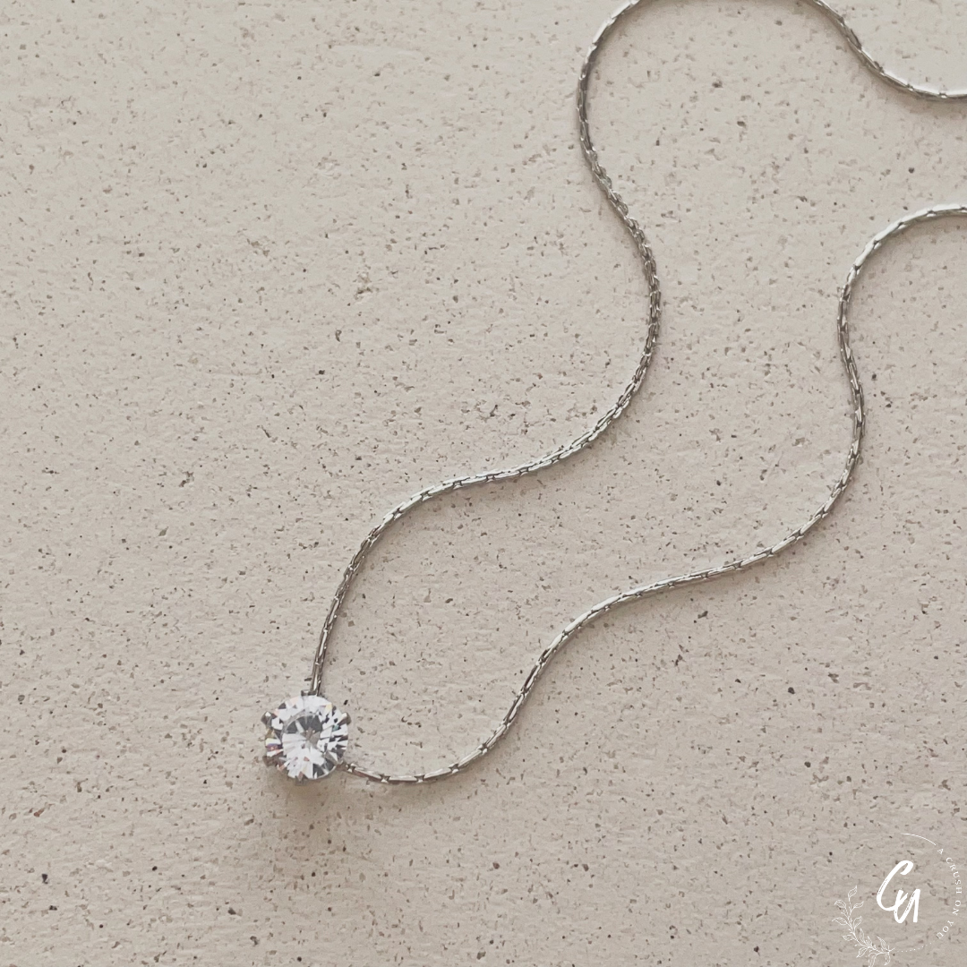 【4/28(月)〜再入荷】6mm Zirconia Necklace