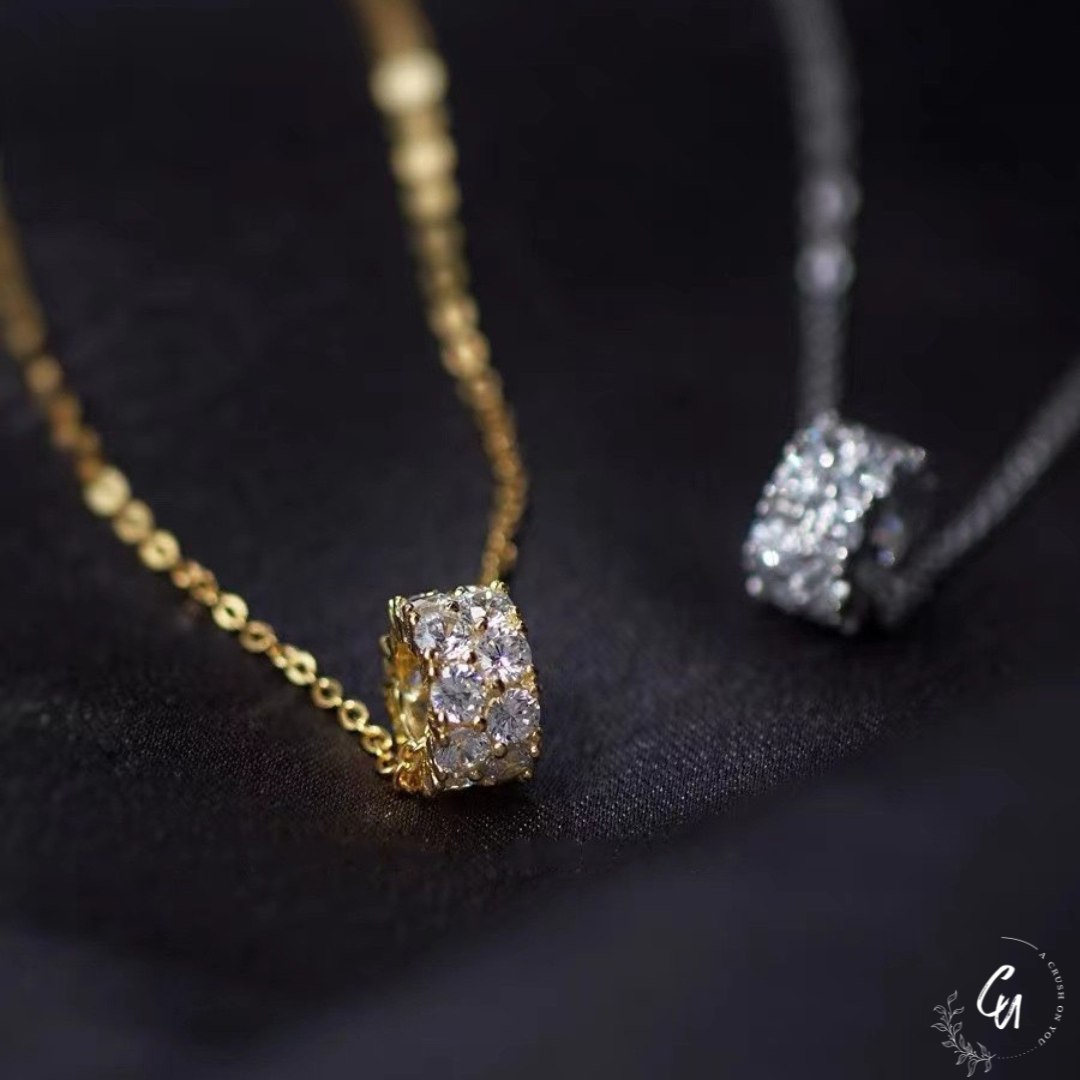 Ring Zircon Necklace