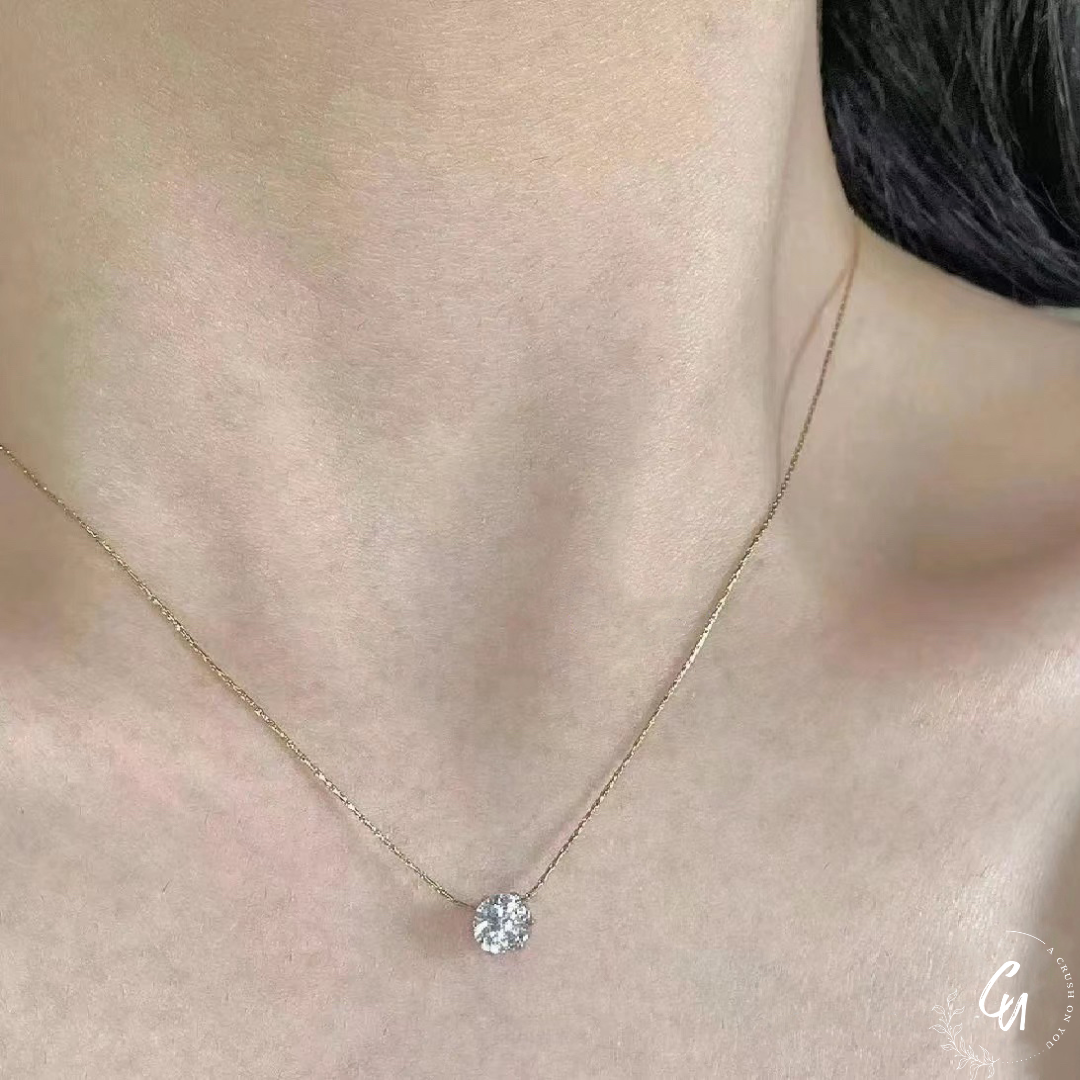 【4/28(月)〜再入荷】6mm Zirconia Necklace