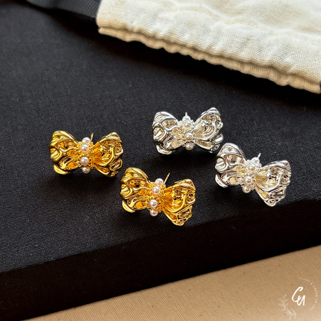 【8/12(火)〜NEW】Bow Pearl Pierce