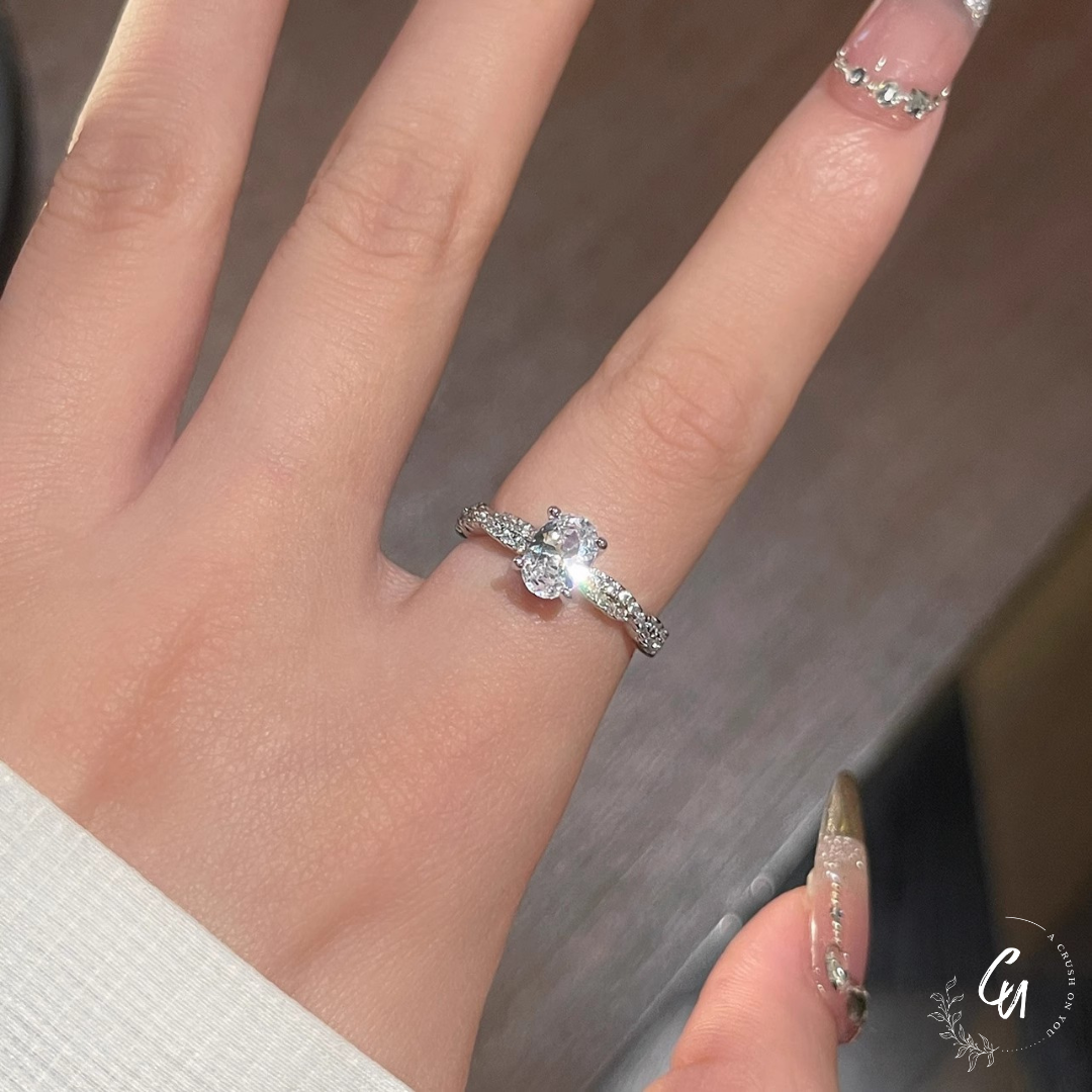 Brilliant Zircon Ring