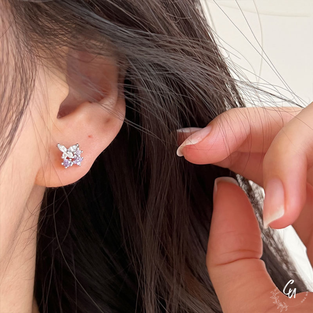 Butterfly Flower Pierce