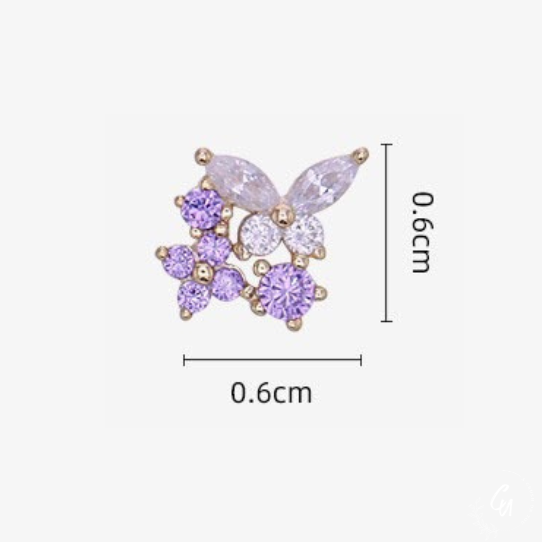 Butterfly Flower Pierce