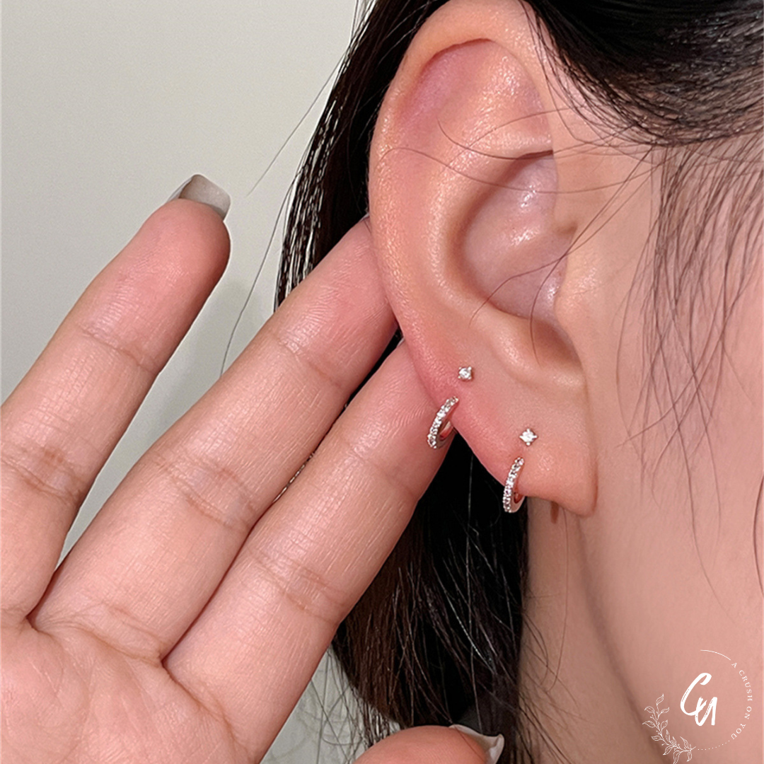 【8/17(日)〜再入荷】C-Line Zircon 2way Pierce