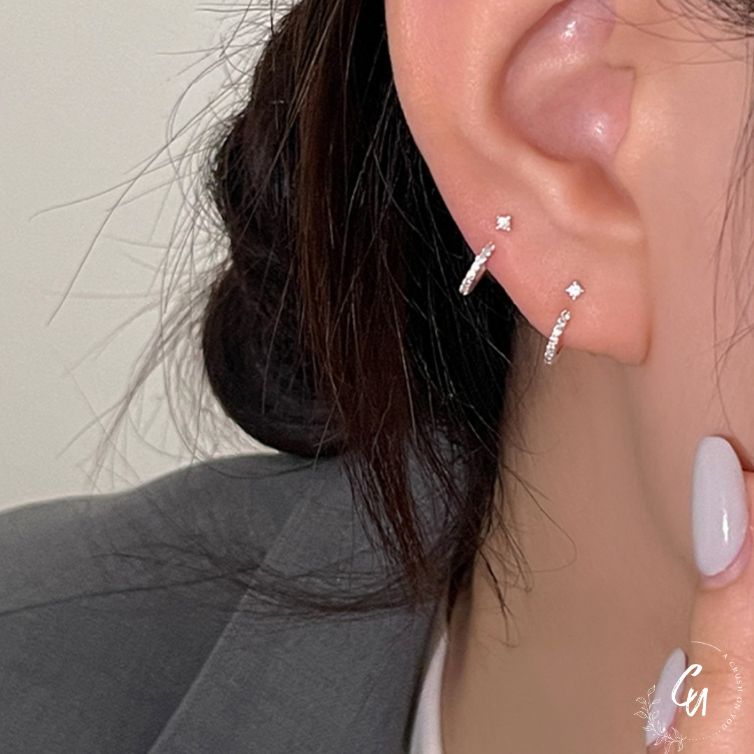 【8/17(日)〜再入荷】C-Line Zircon 2way Pierce