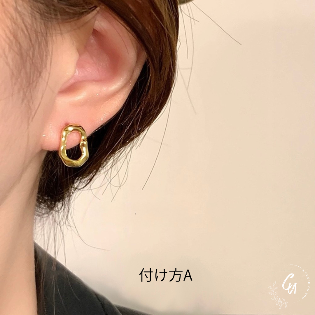 【7/22(火)〜NEW】Double Loop Pierce