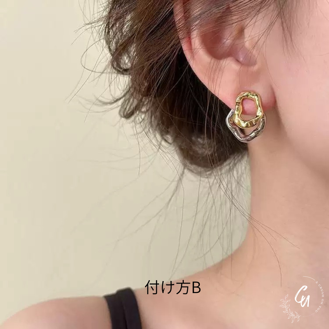 【7/22(火)〜NEW】Double Loop Pierce