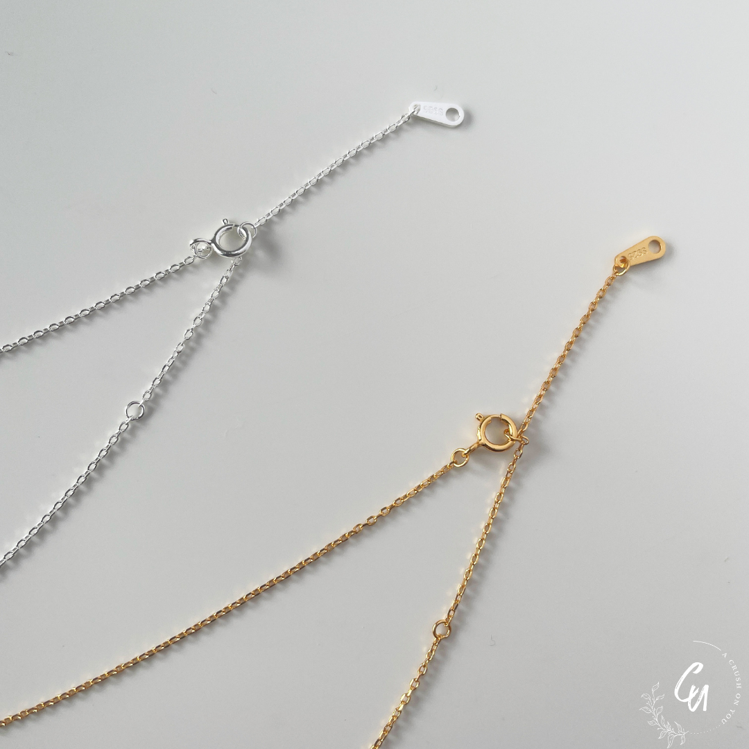Flower Zircon Necklace
