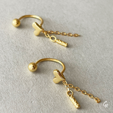 【6/2(月)〜再入荷】Fringe 2way Pierce