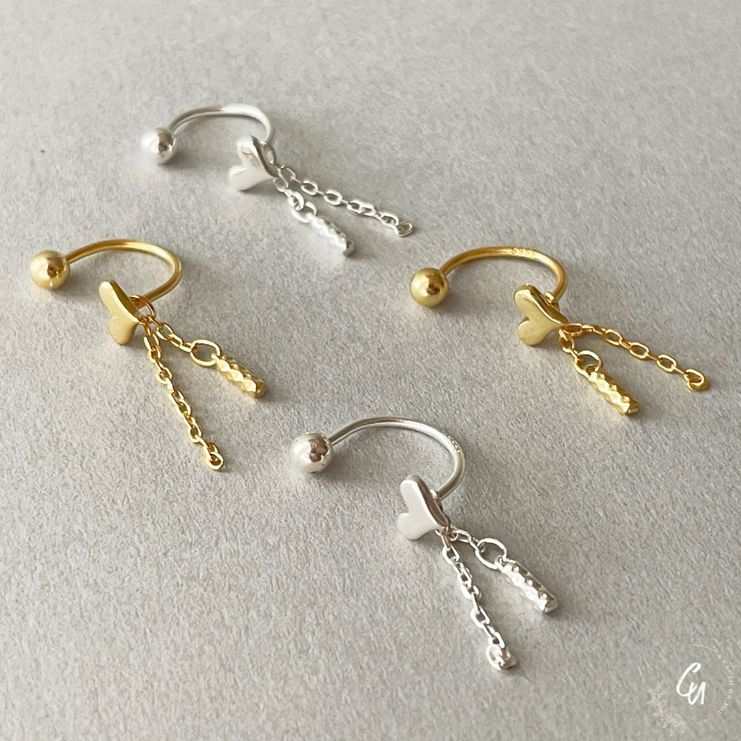 【6/2(月)〜再入荷】Fringe 2way Pierce