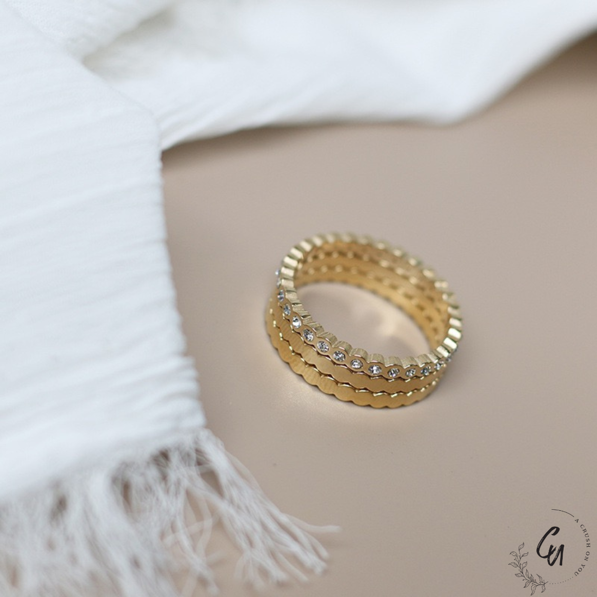 Geometric Ring 【3点set】