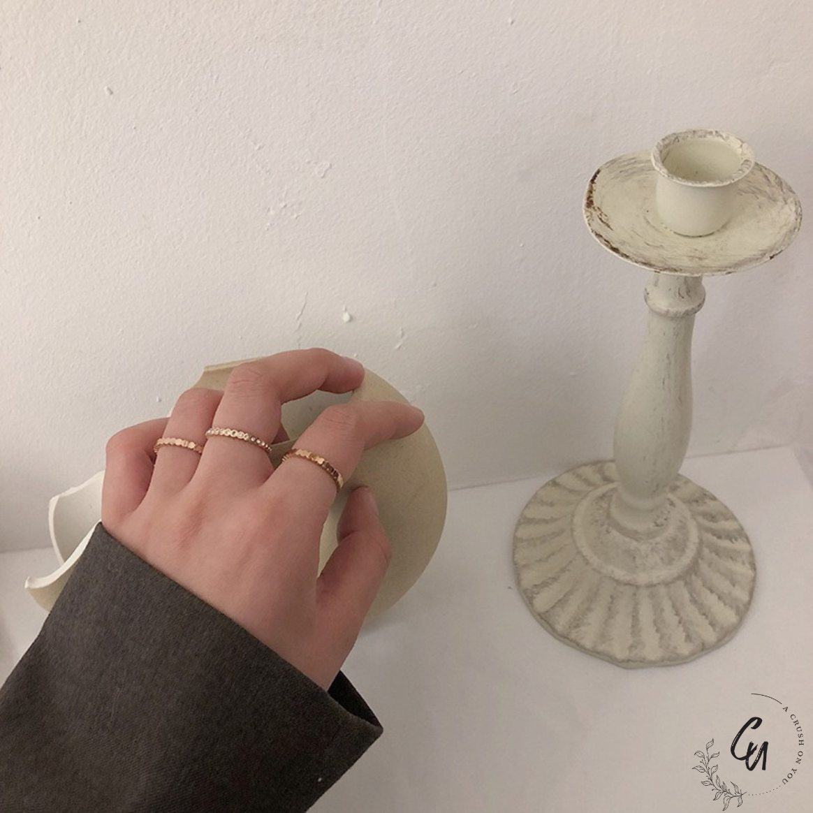 Geometric Ring 【3点set】