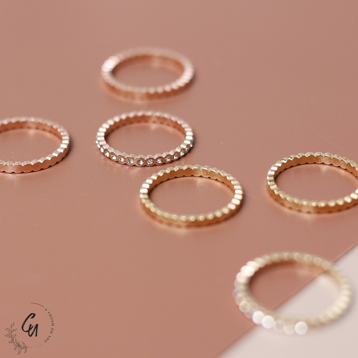 Geometric Ring 【3点set】
