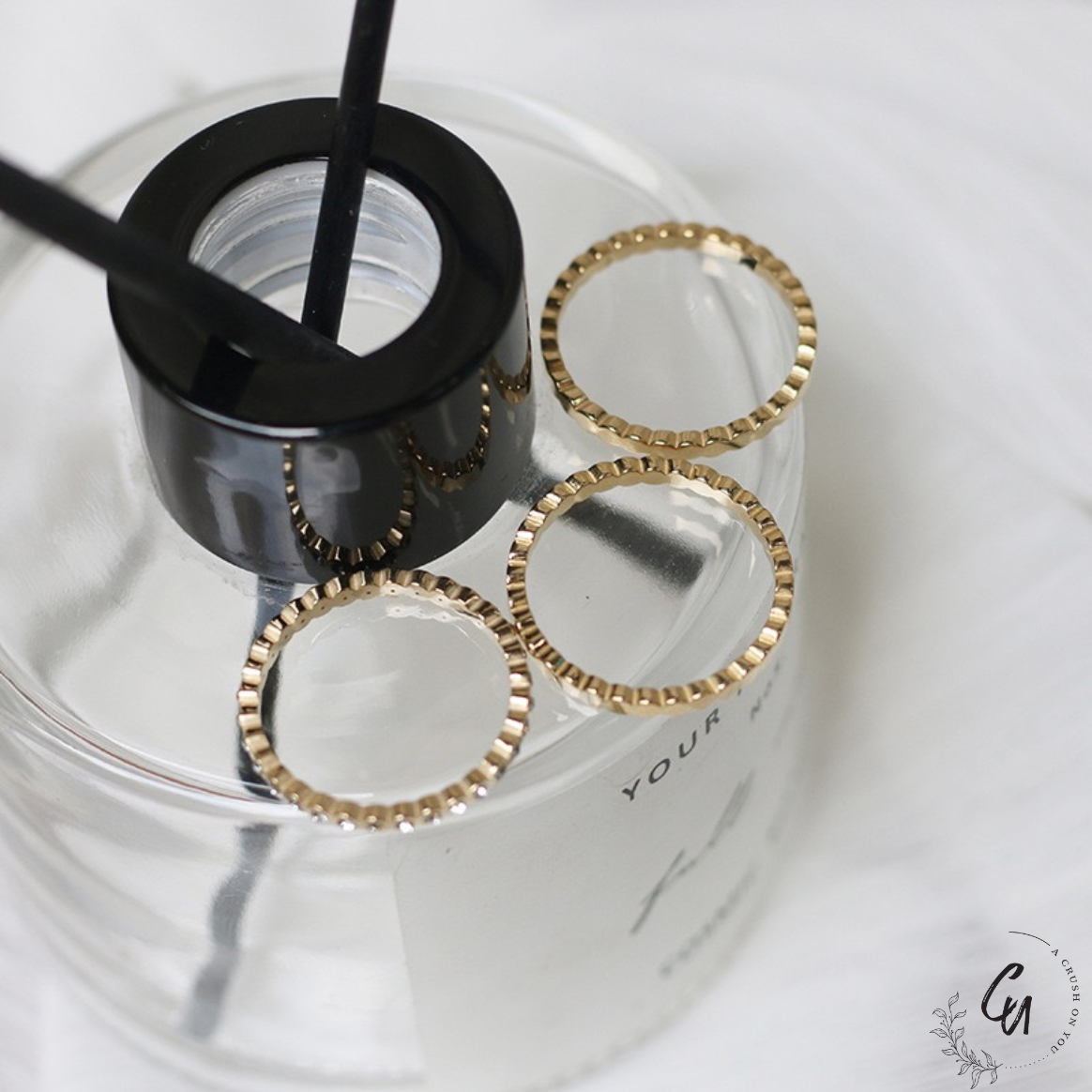 Geometric Ring 【3点set】