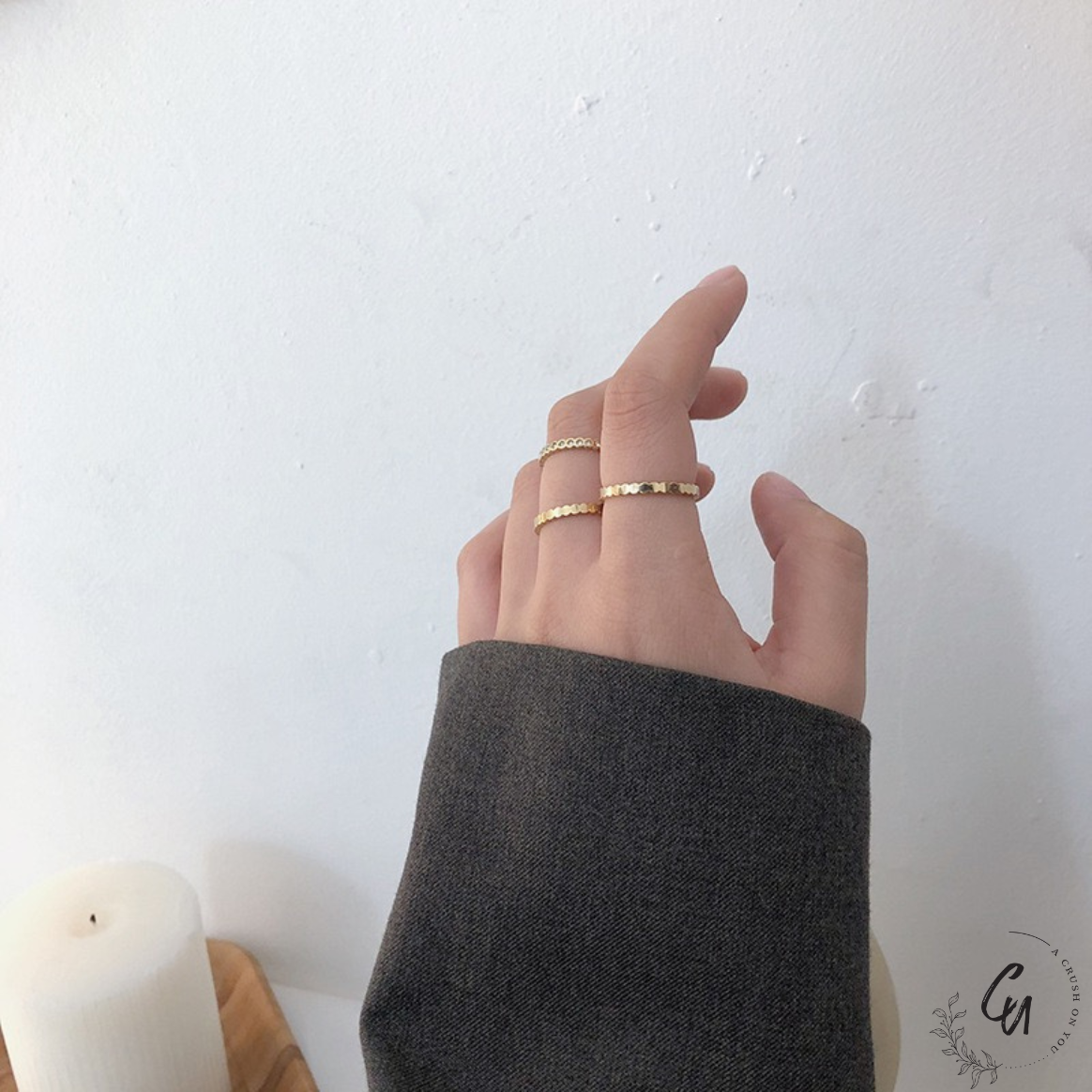 Geometric Ring 【3点set】