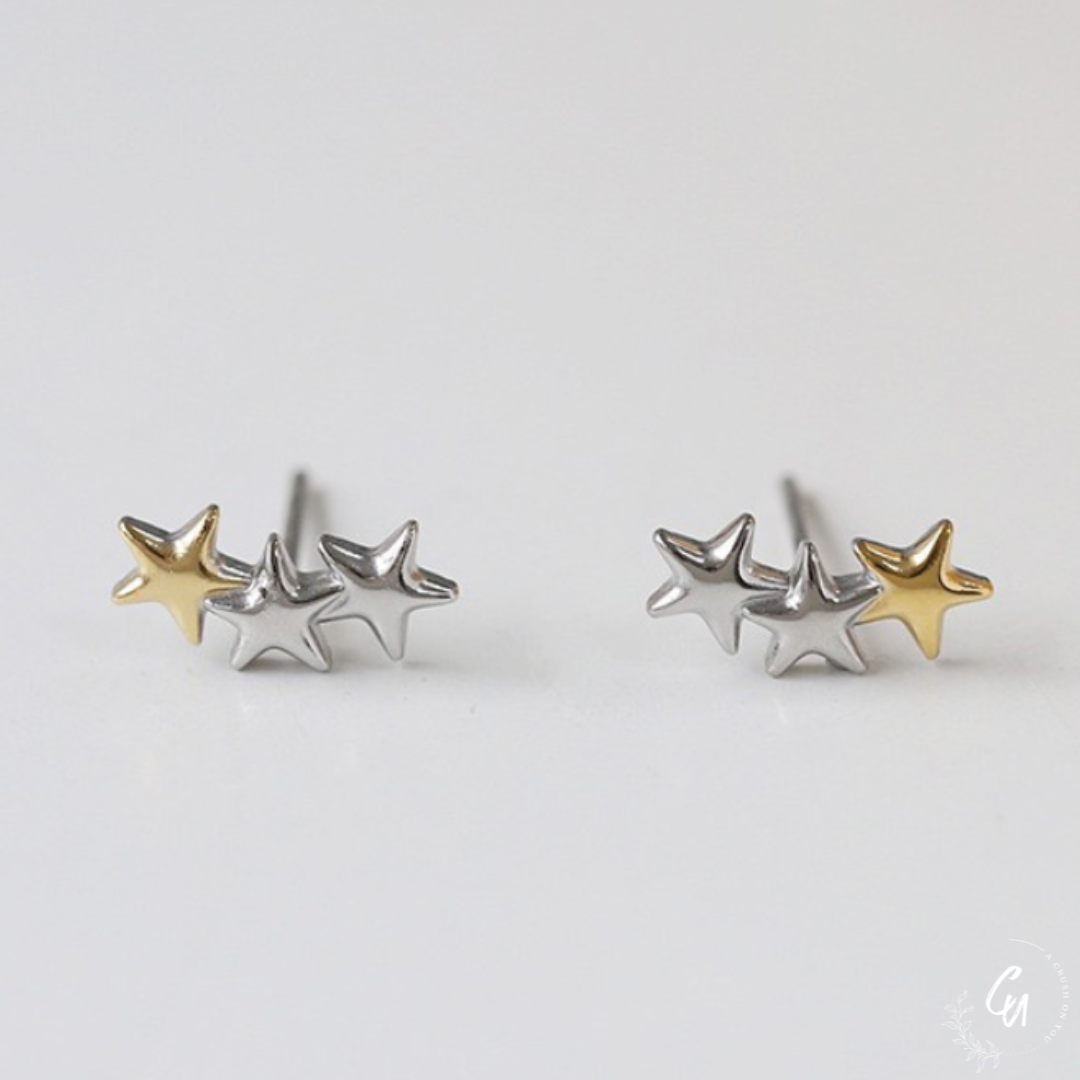 Gold-Silver Star Pierce