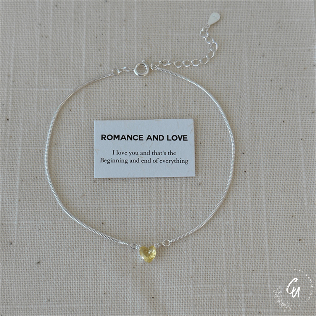 Heart Zircon Bracelet