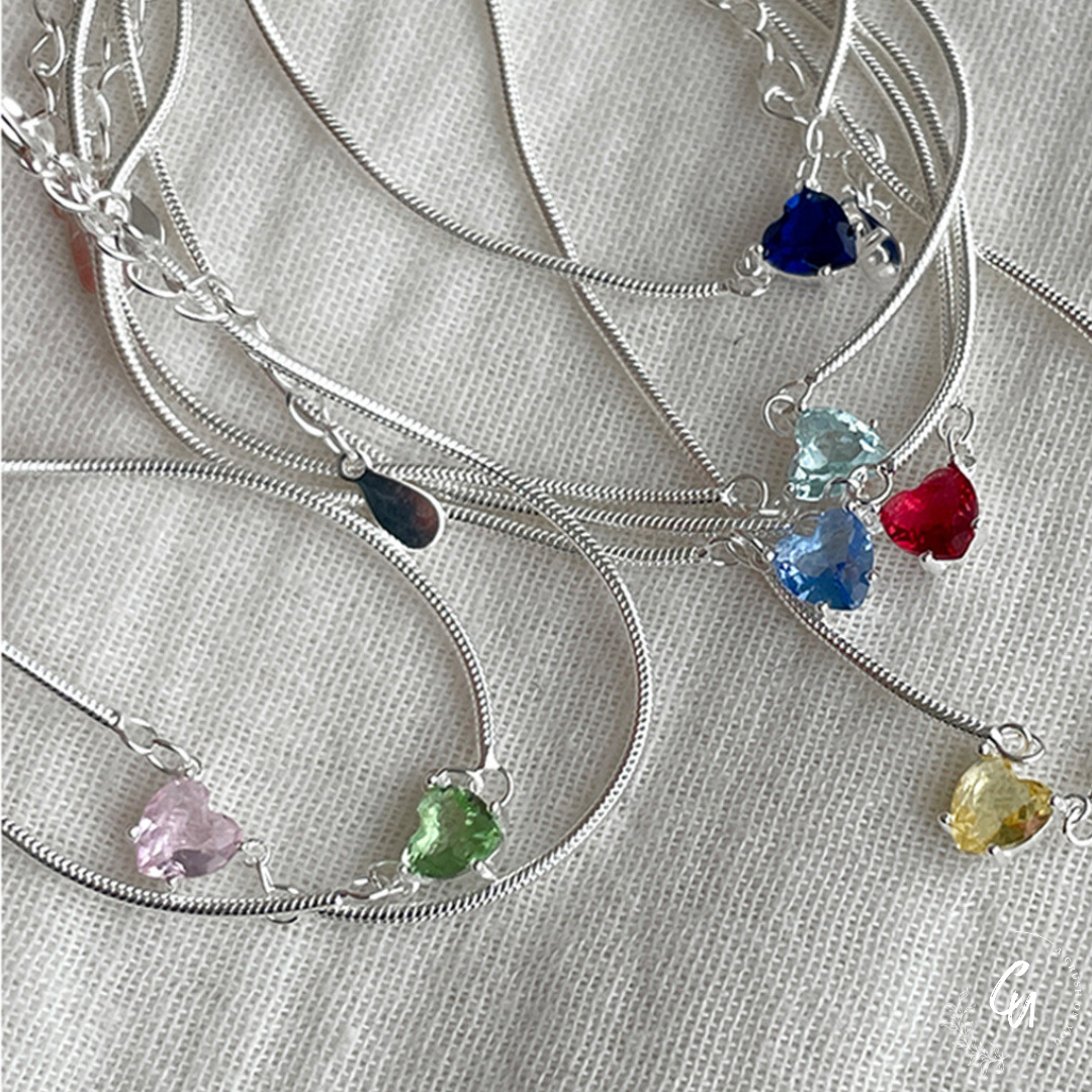 Heart Zircon Bracelet