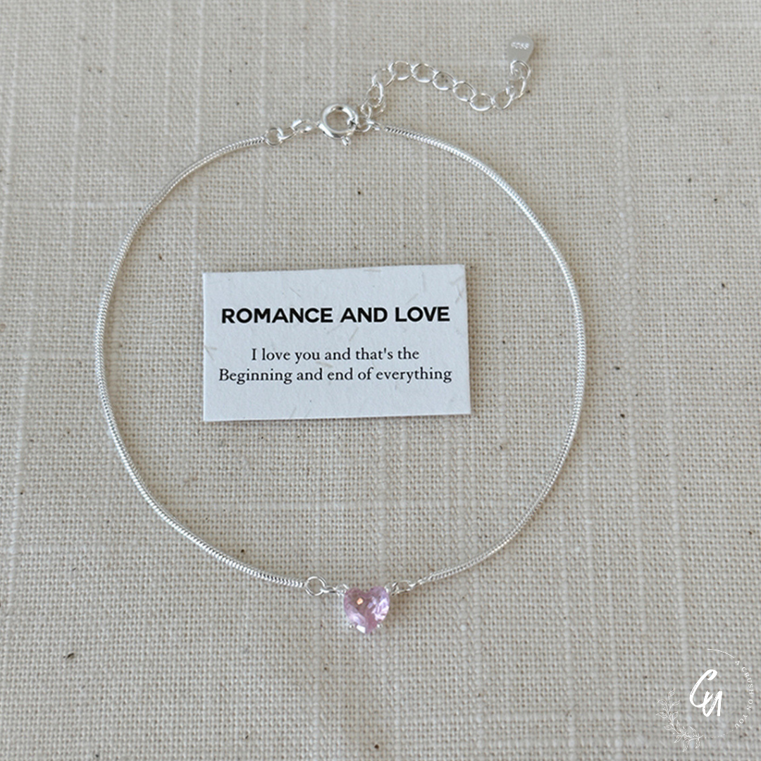 Heart Zircon Bracelet