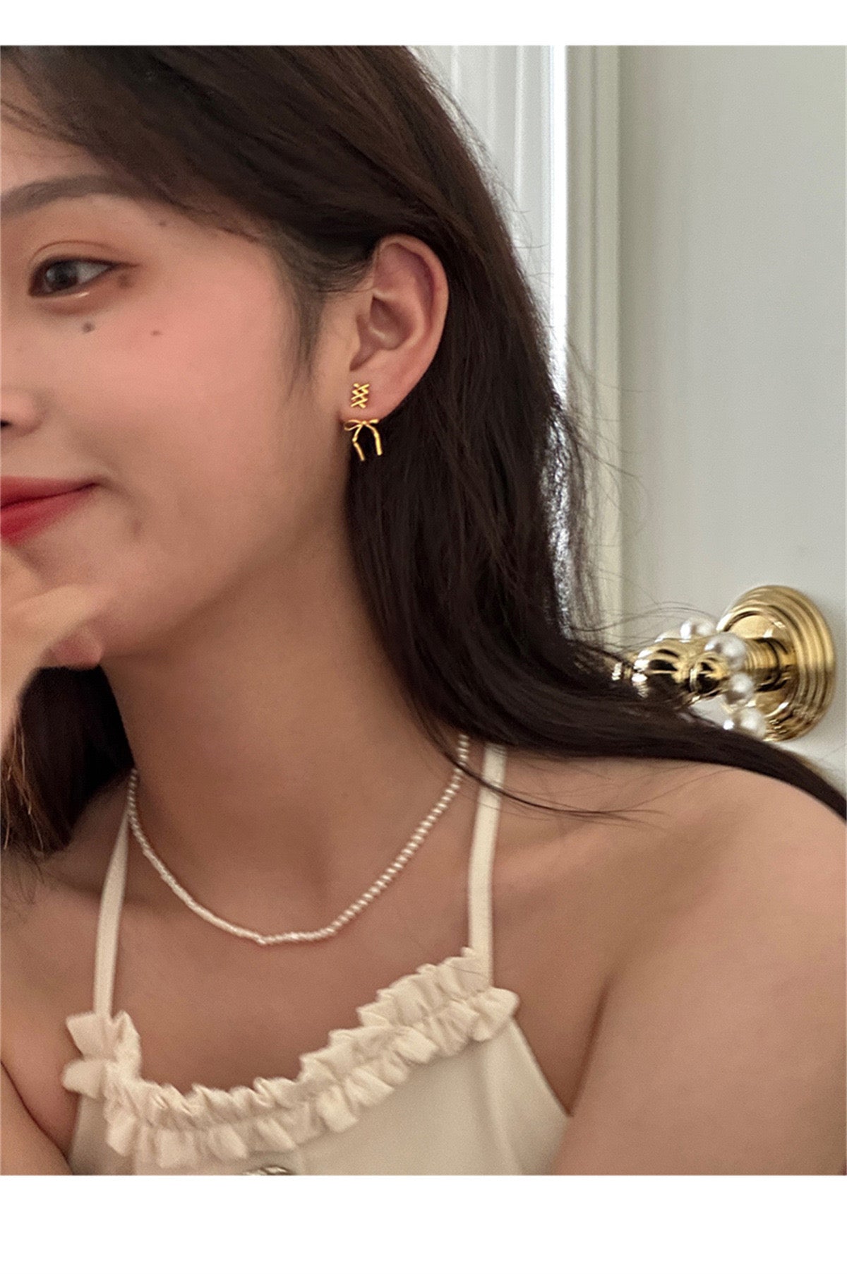 【7/22(火)〜再入荷】Butterfly Ribbon Pierce