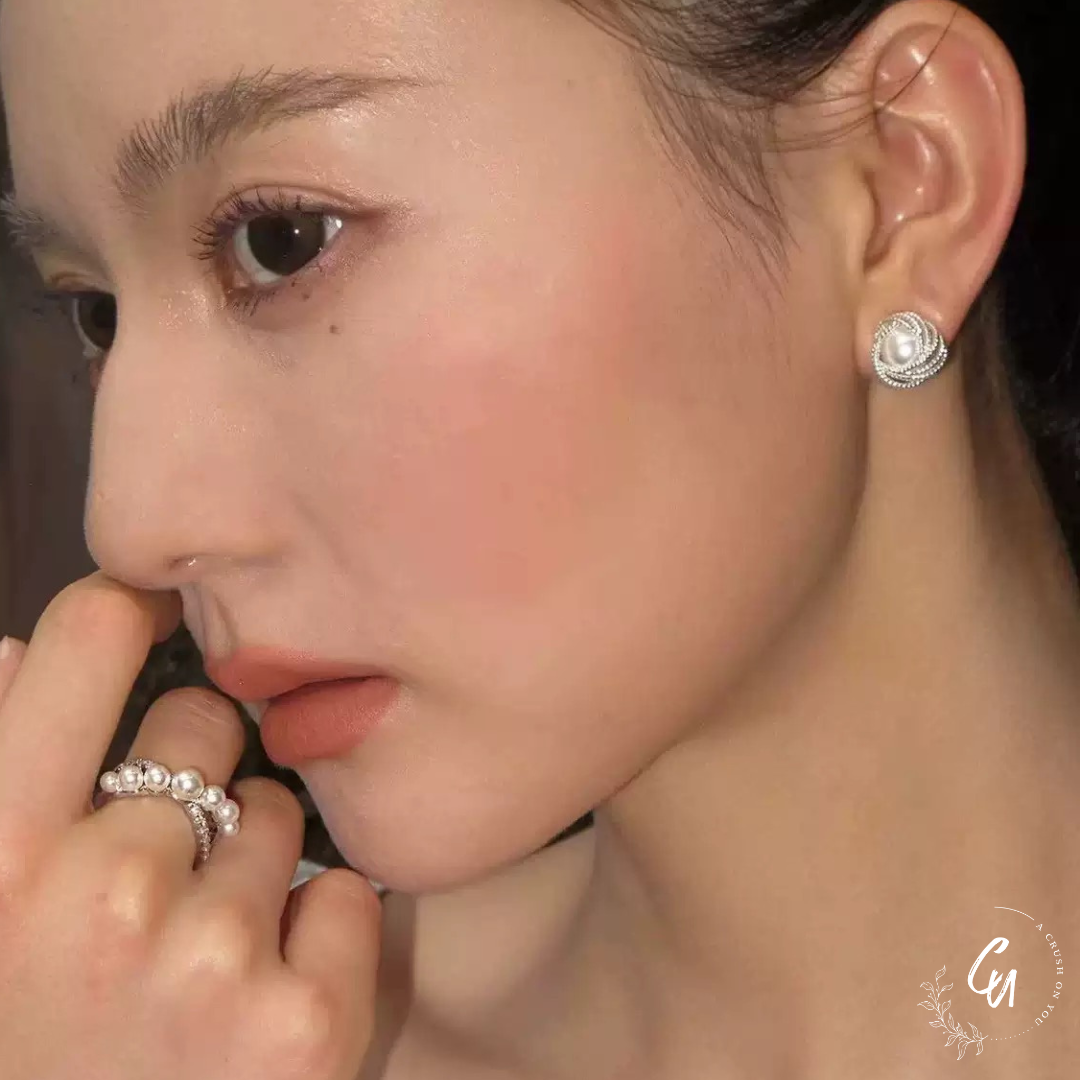 【8/12(火)〜NEW】Lace Pearl Pierce