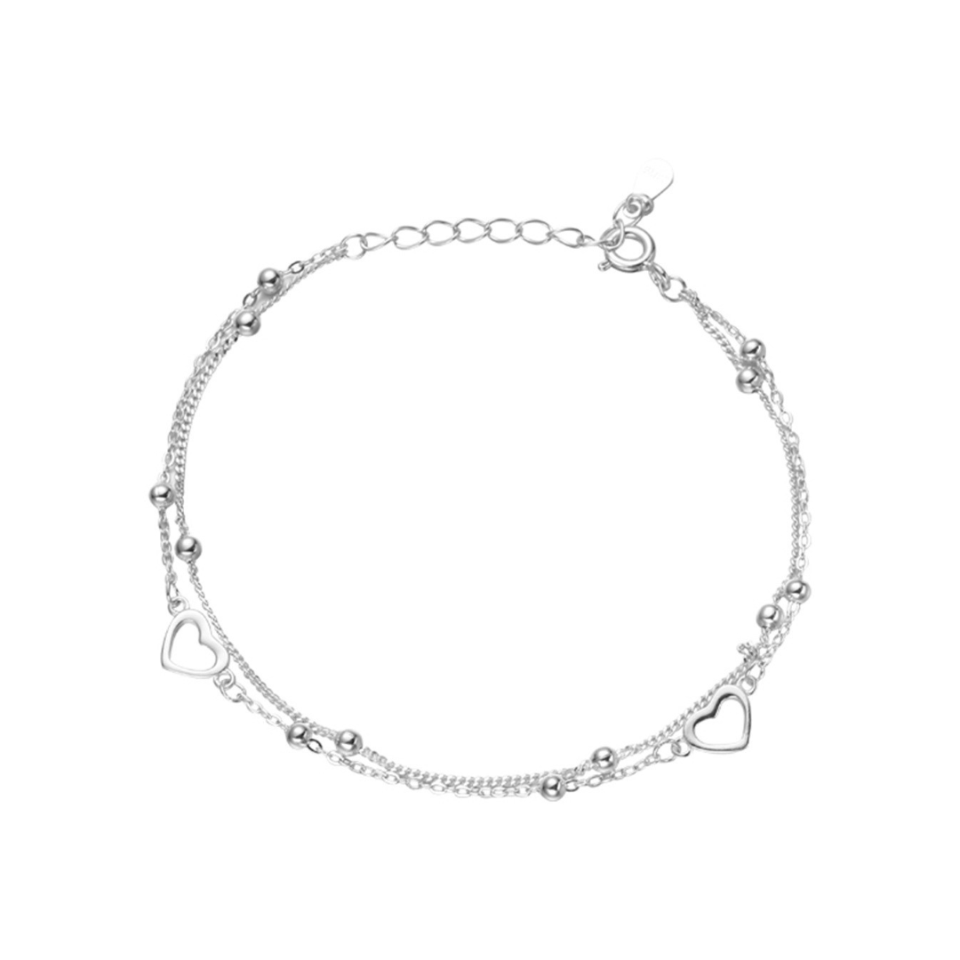 Layer Heart Bracelet