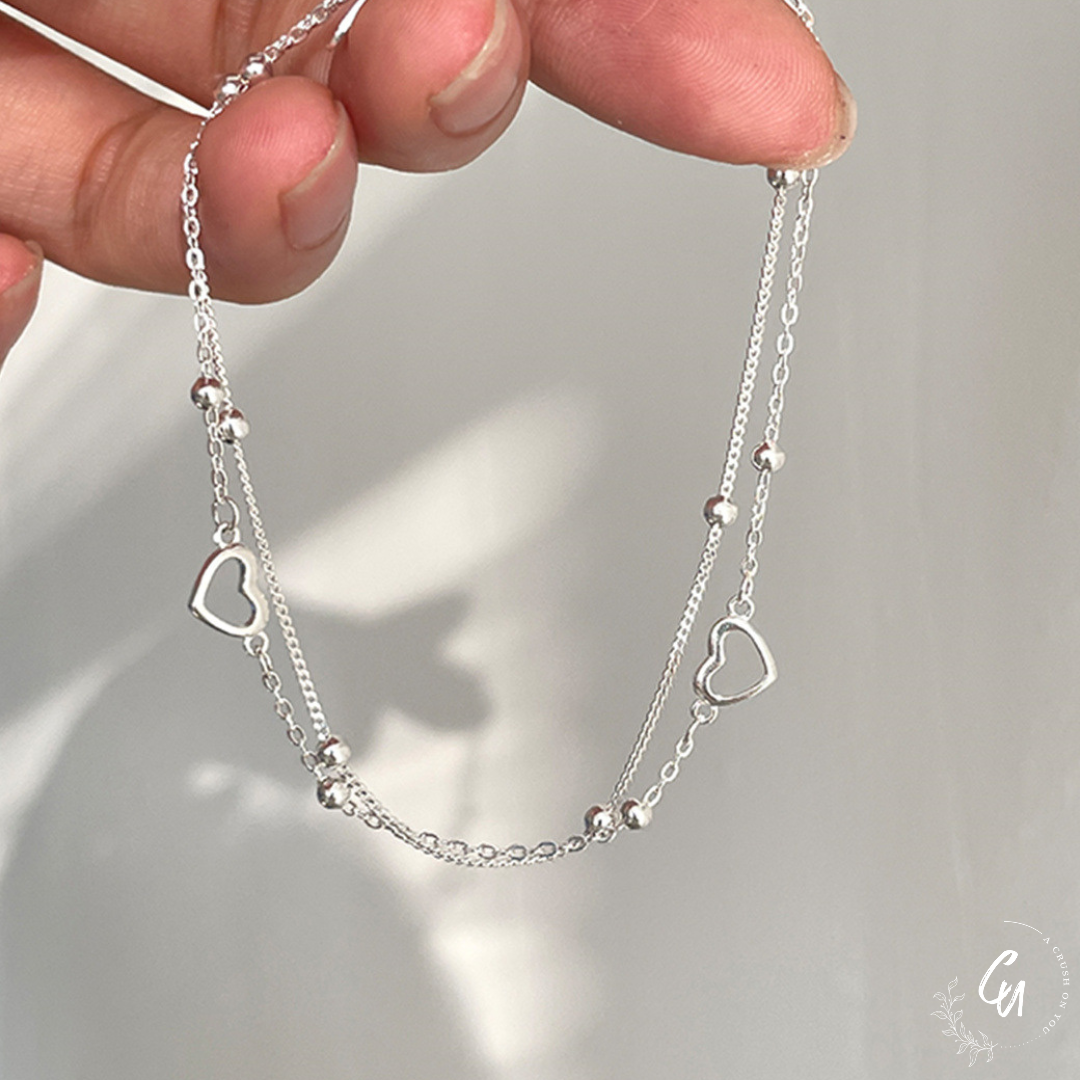 Layer Heart Bracelet
