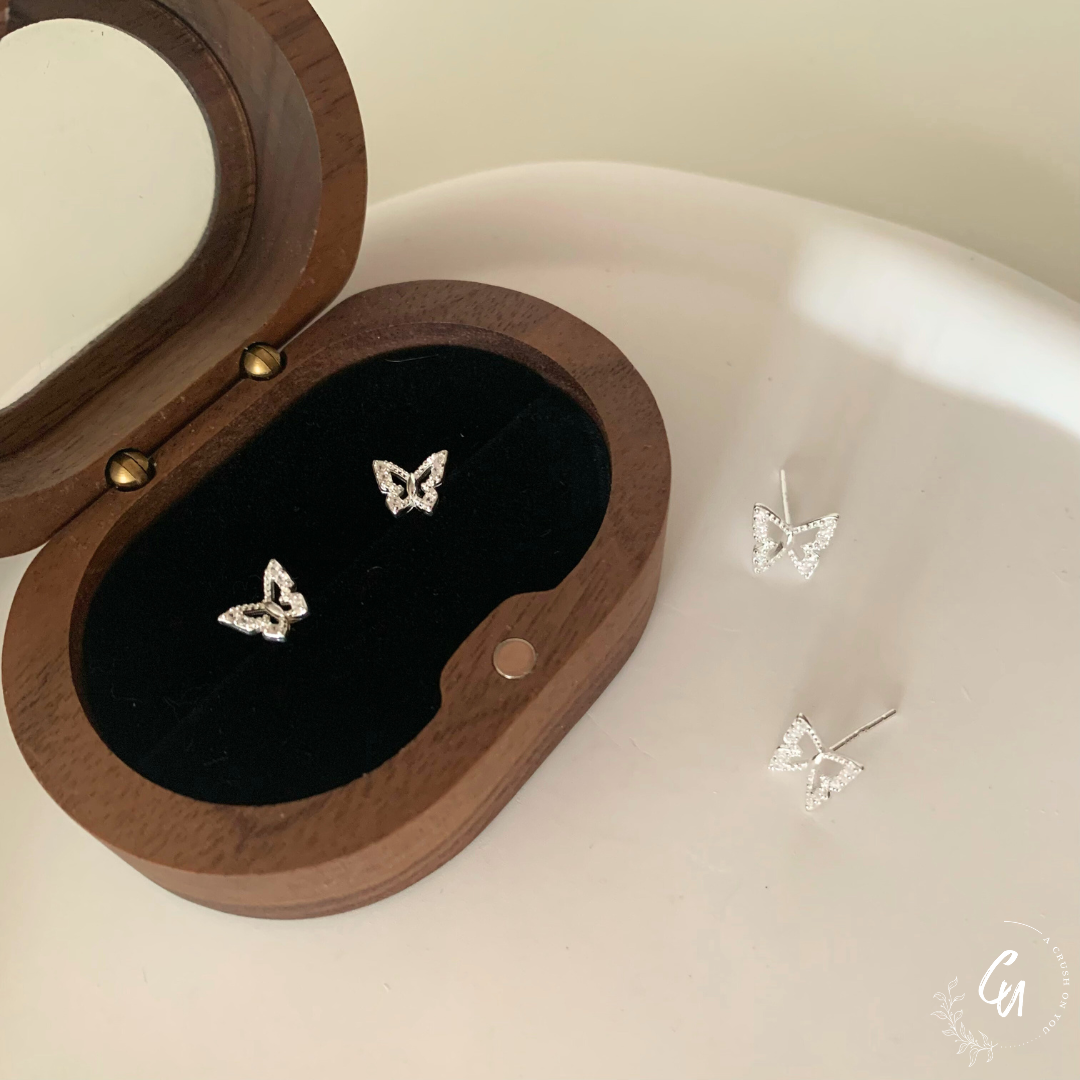 【8/26(火)〜再入荷】Butterfly Zircon Pierce