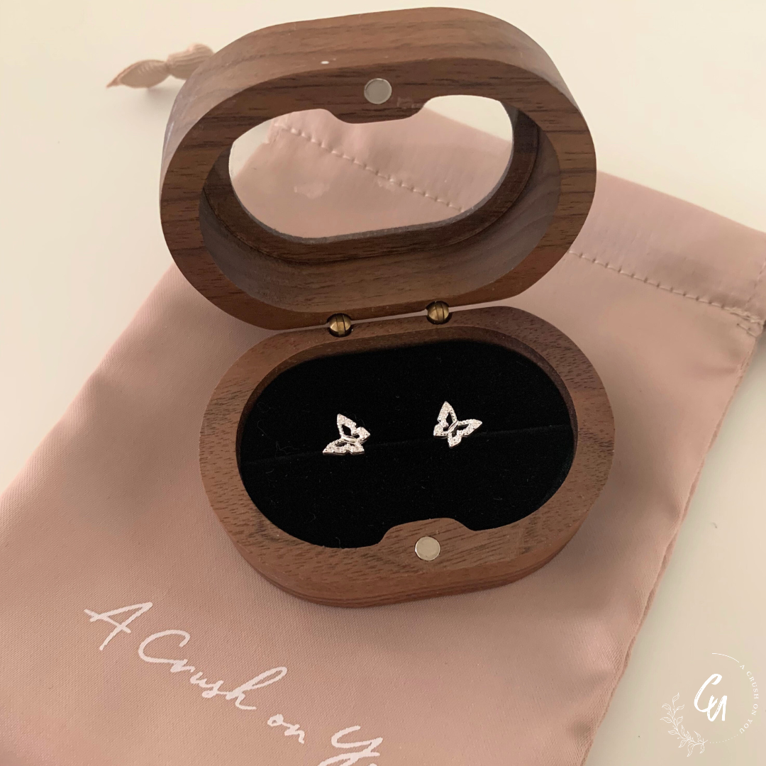 【8/26(火)〜再入荷】Butterfly Zircon Pierce