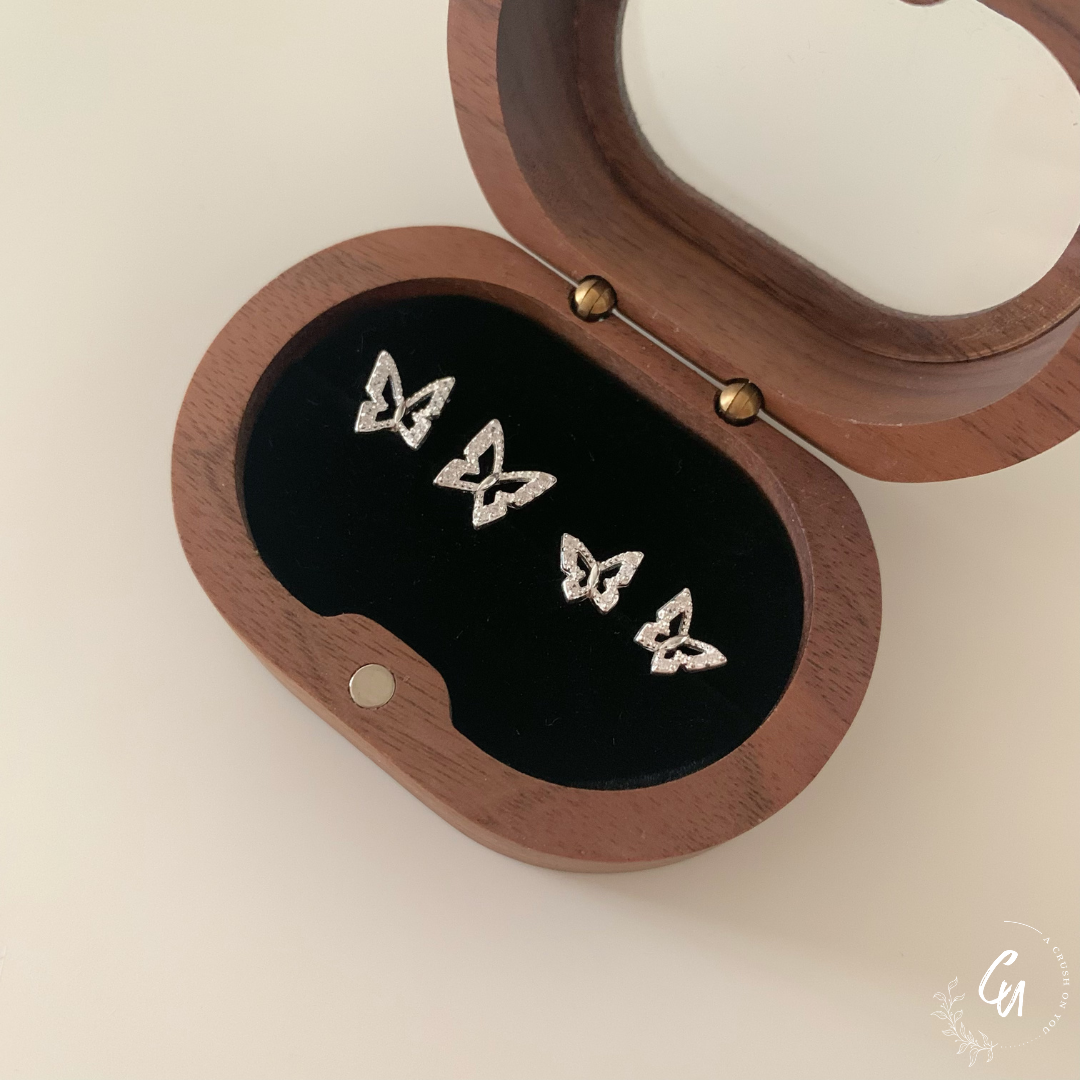 【8/26(火)〜再入荷】Butterfly Zircon Pierce