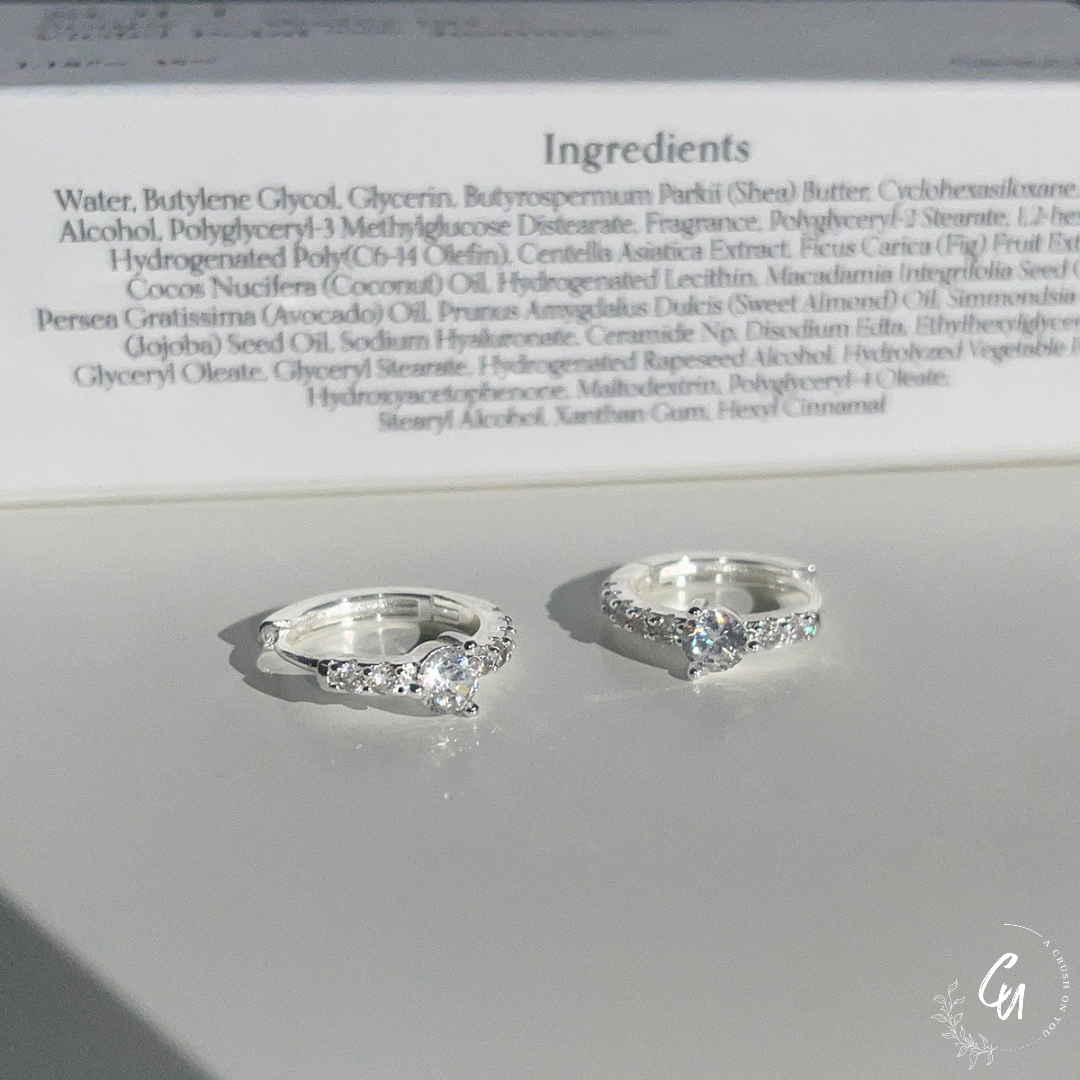 Line Zircon Hoop Pierce