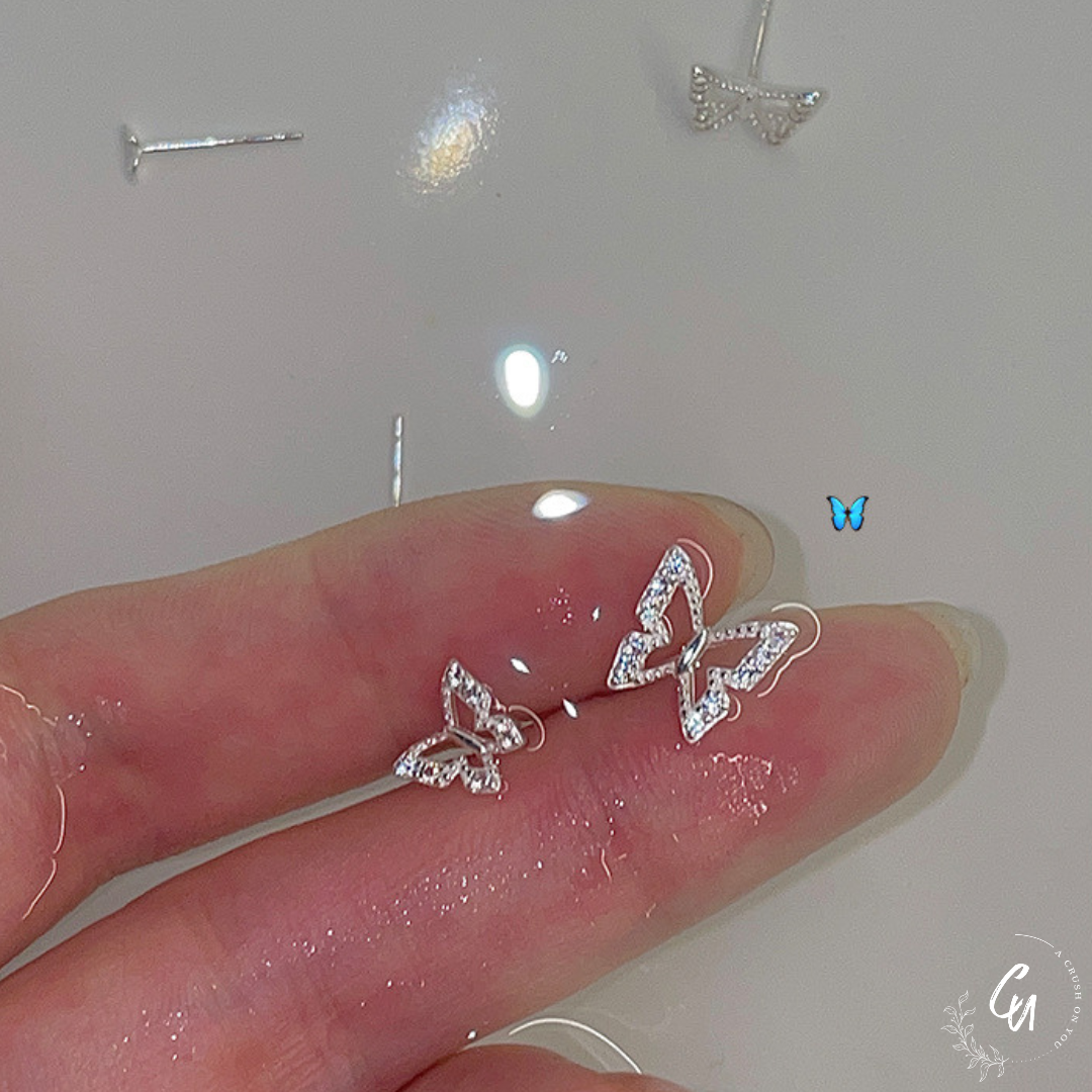 【8/26(火)〜再入荷】Butterfly Zircon Pierce