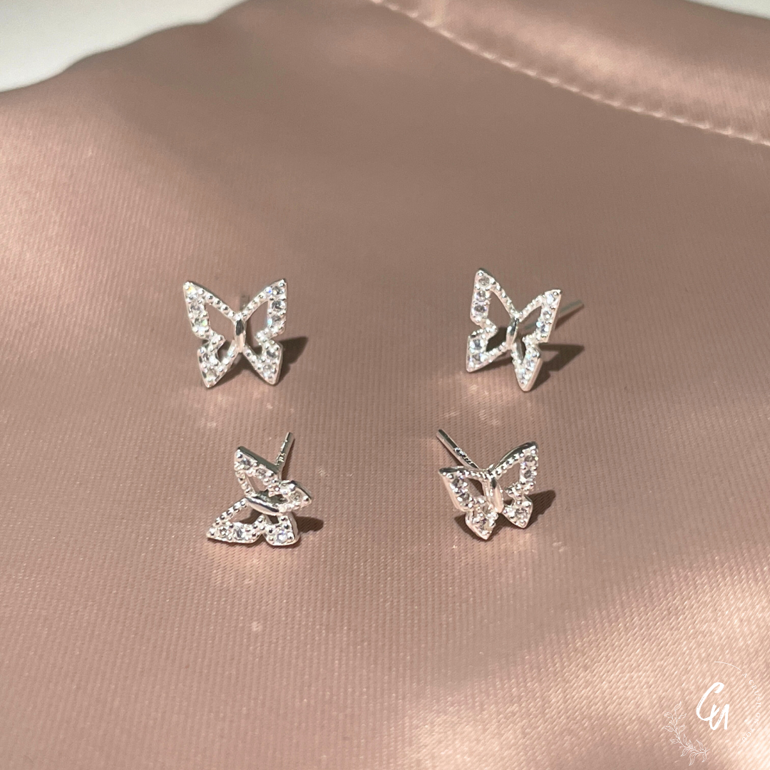 【8/26(火)〜再入荷】Butterfly Zircon Pierce
