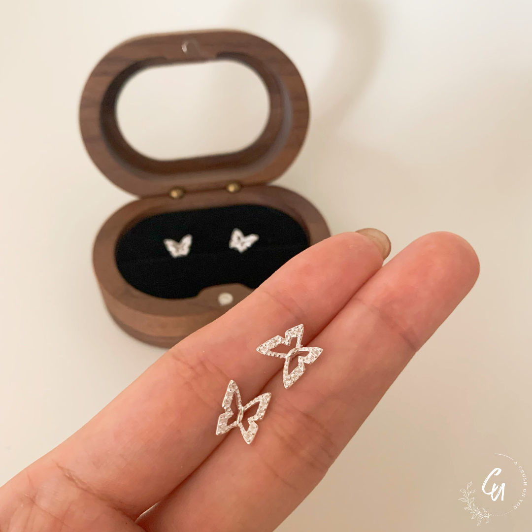 【8/26(火)〜再入荷】Butterfly Zircon Pierce