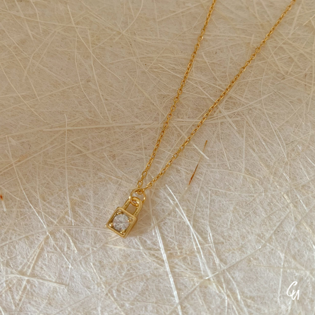 Mini Lock Necklace
