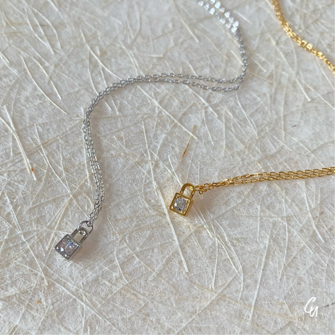 Mini Lock Necklace