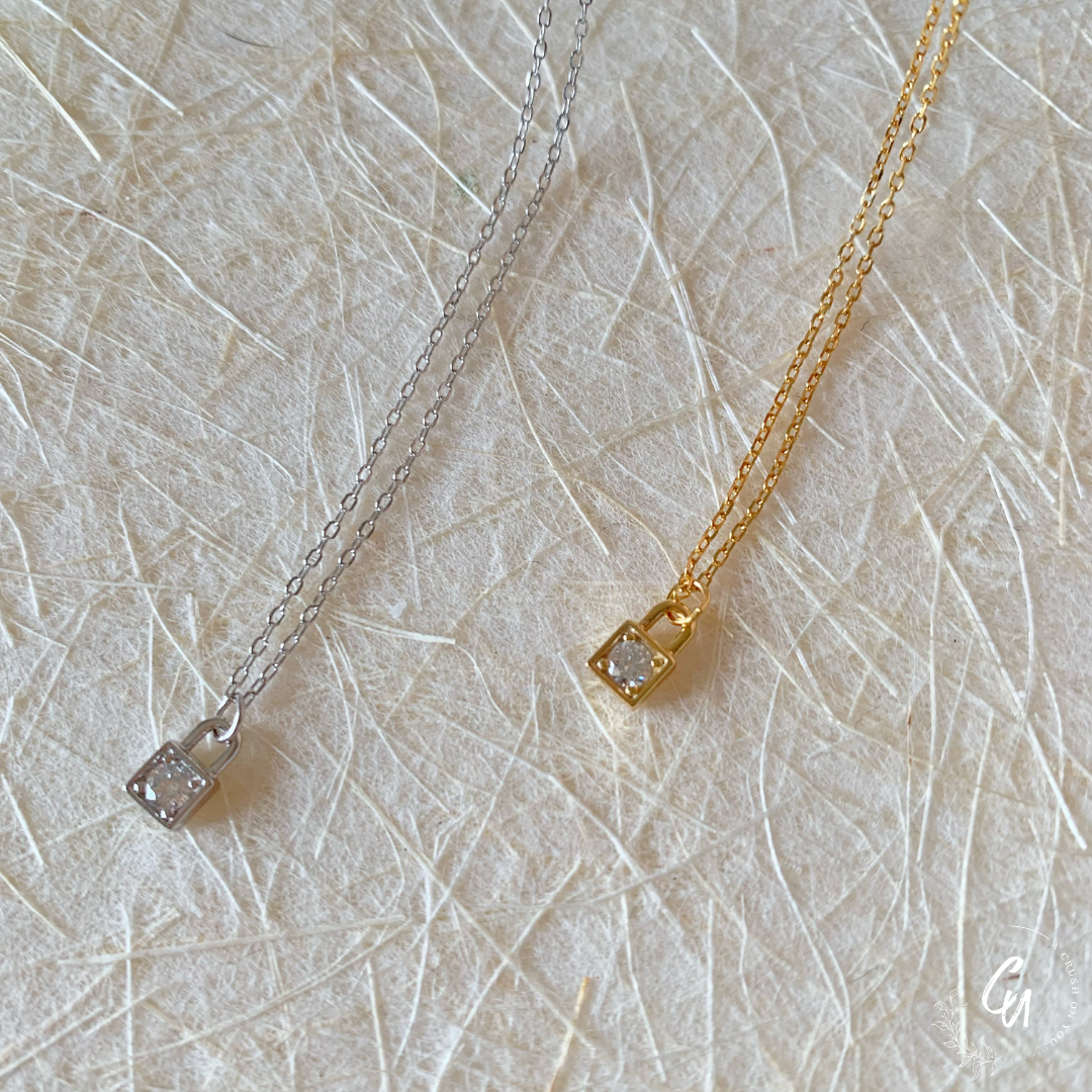Mini Lock Necklace