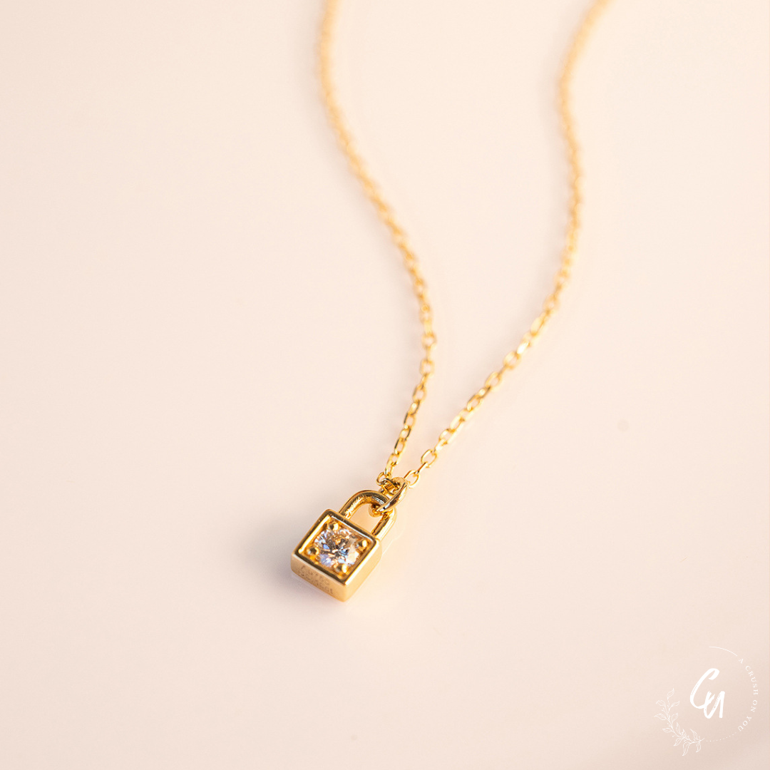 Mini Lock Necklace