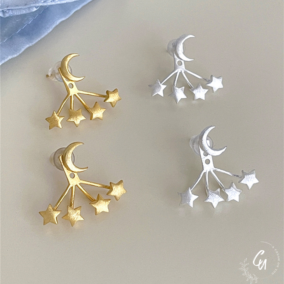 Moon Stars 2way Pierce