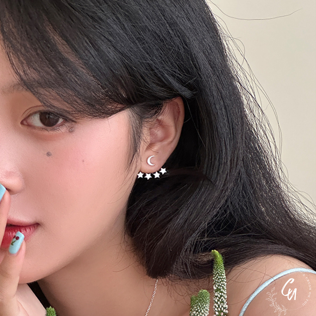 Moon Stars 2way Pierce