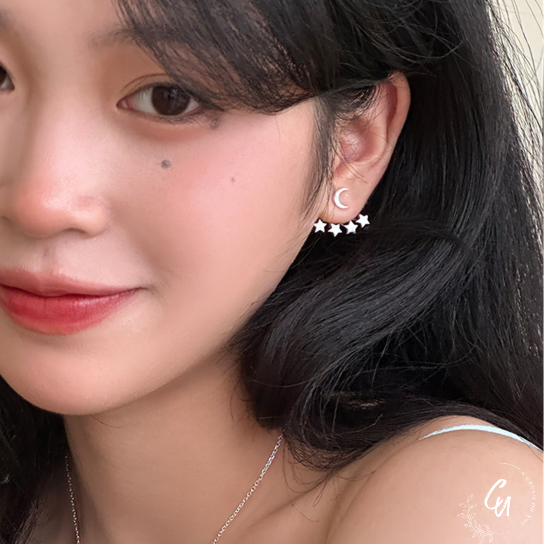 Moon Stars 2way Pierce