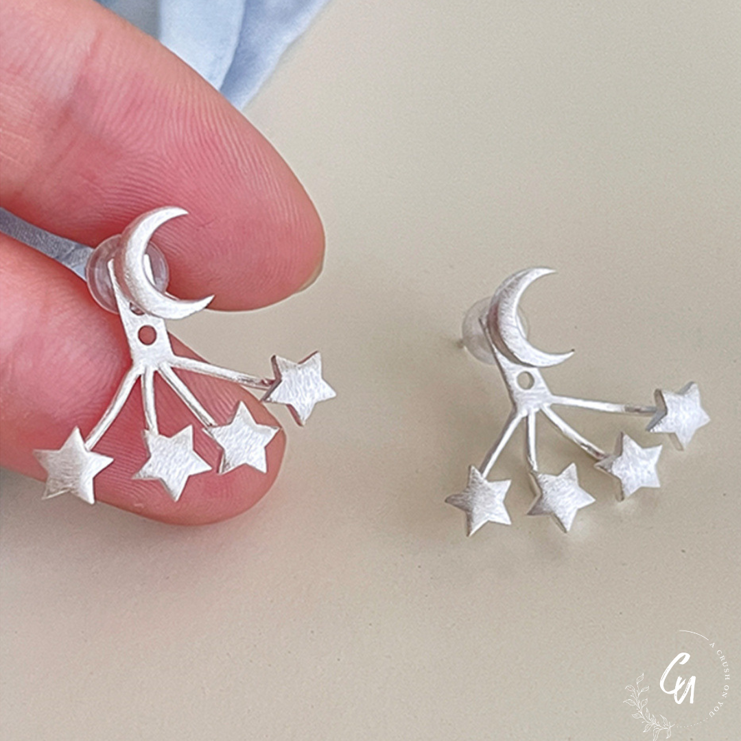 Moon Stars 2way Pierce