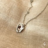 Nuance Circle Plate Necklace