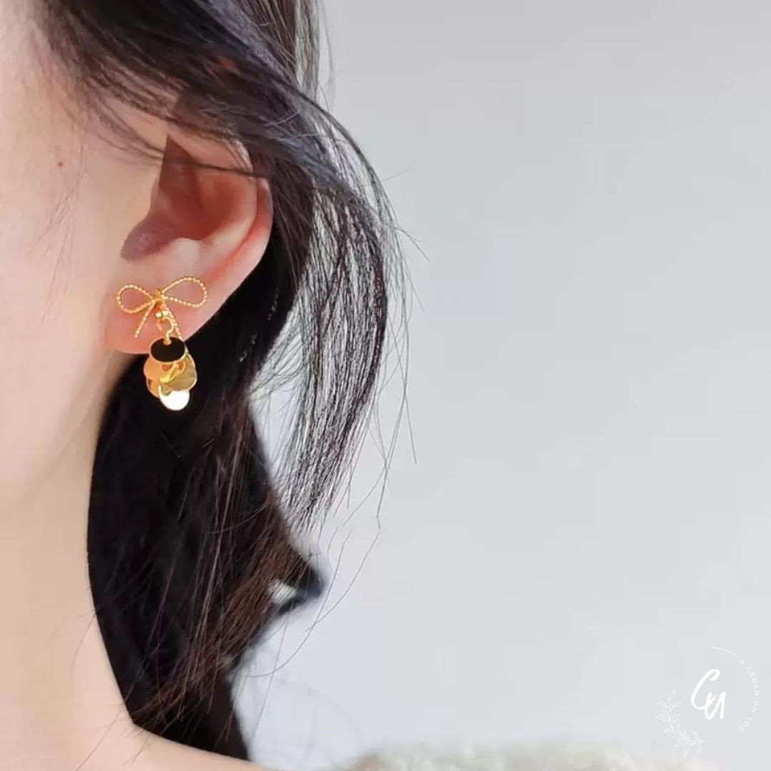 【8/12(火)〜NEW】Ribbon Drop Pierce
