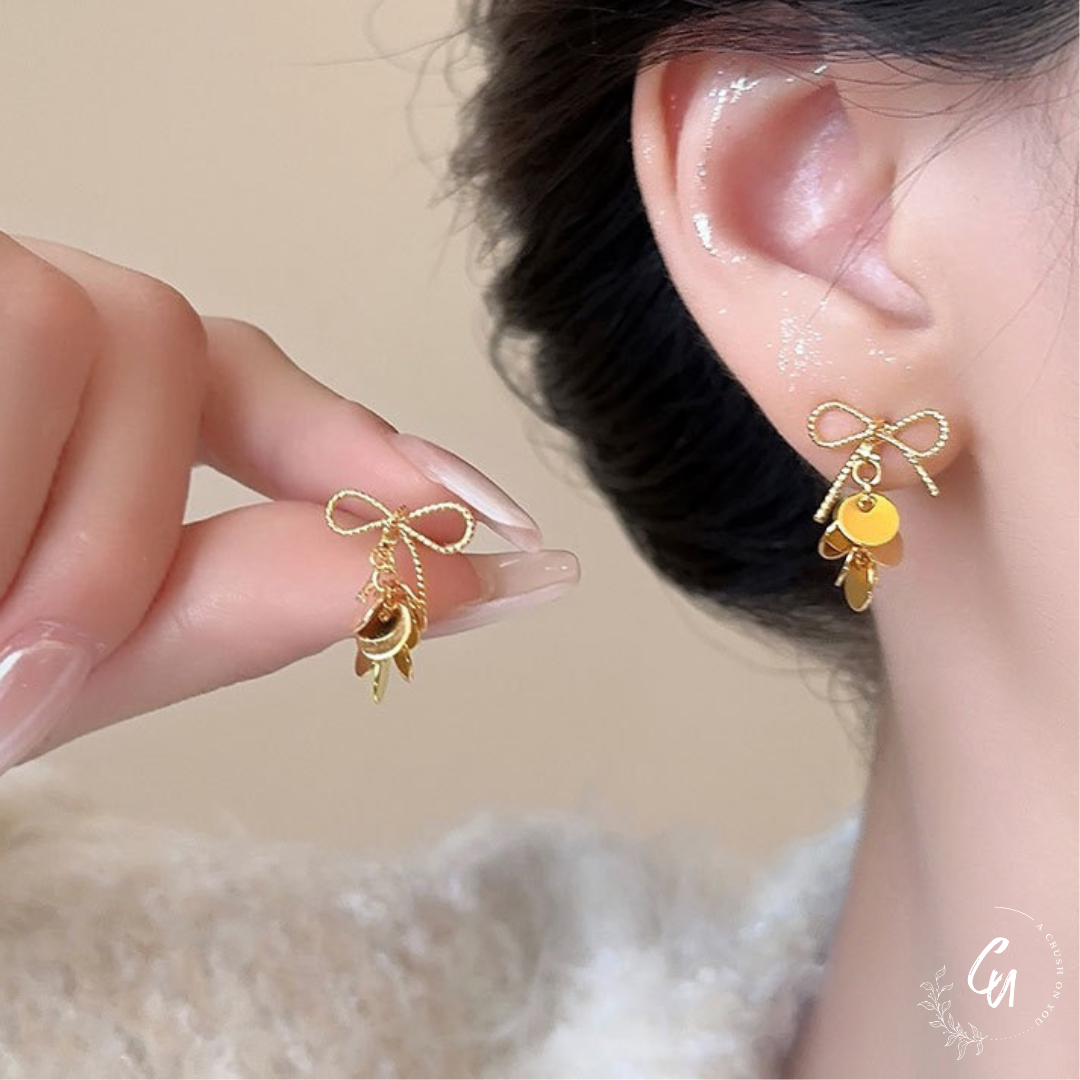 【8/12(火)〜NEW】Ribbon Drop Pierce