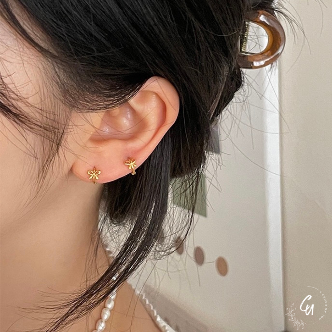 【8/26(火)〜再入荷】Ribbon Ring Pierce
