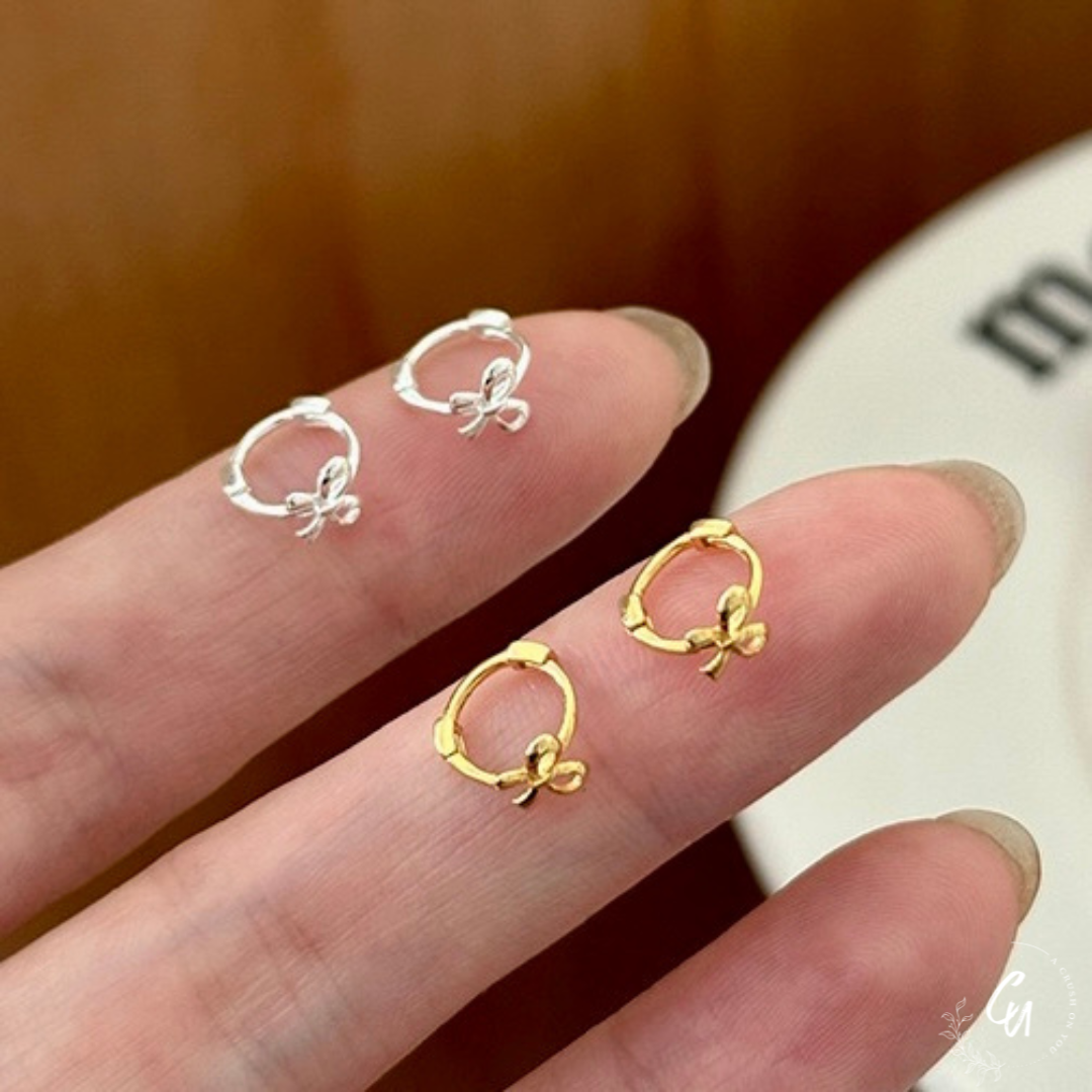 【8/26(火)〜再入荷】Ribbon Ring Pierce